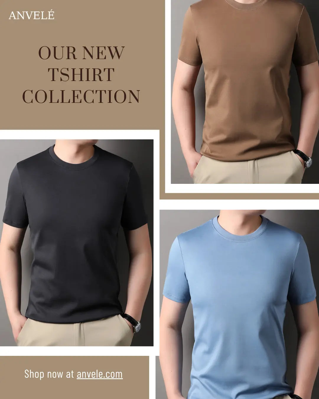 Men's Short Sleeve Crew Neck T-Shirt